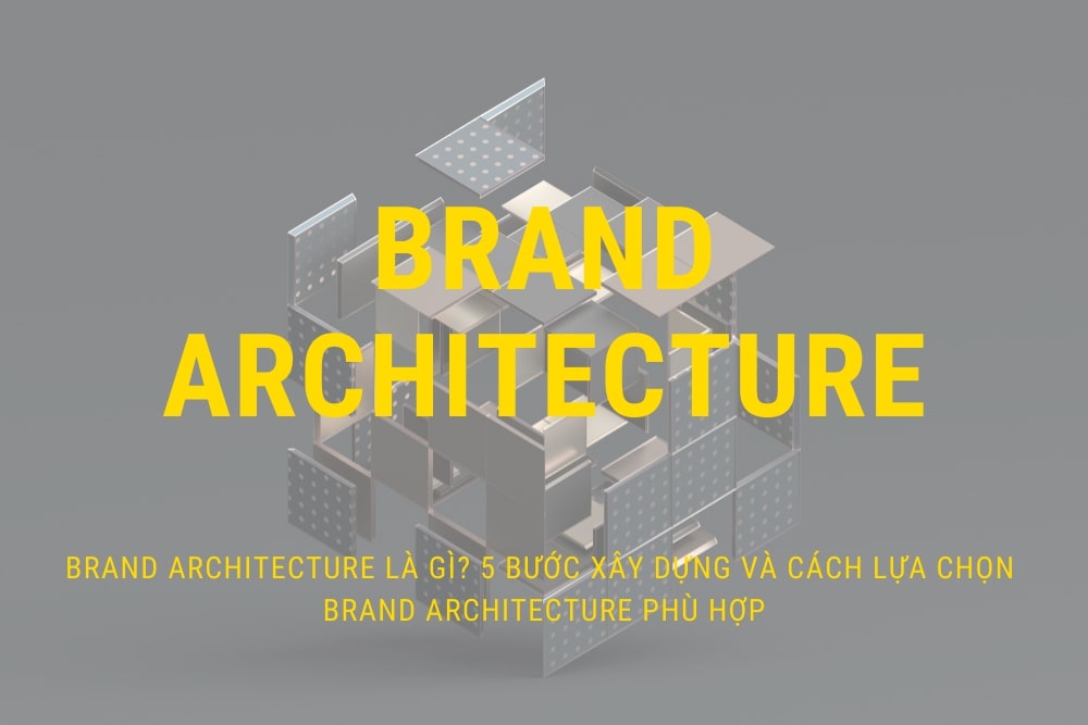 Brand Architecture là gì? 5 bước xây dựng và cách lựa chọn Brand Architecture phù hợp